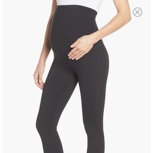 Zella Mamasana Long Black Maternity Leggings